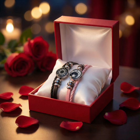 sun & moon couple bracelets